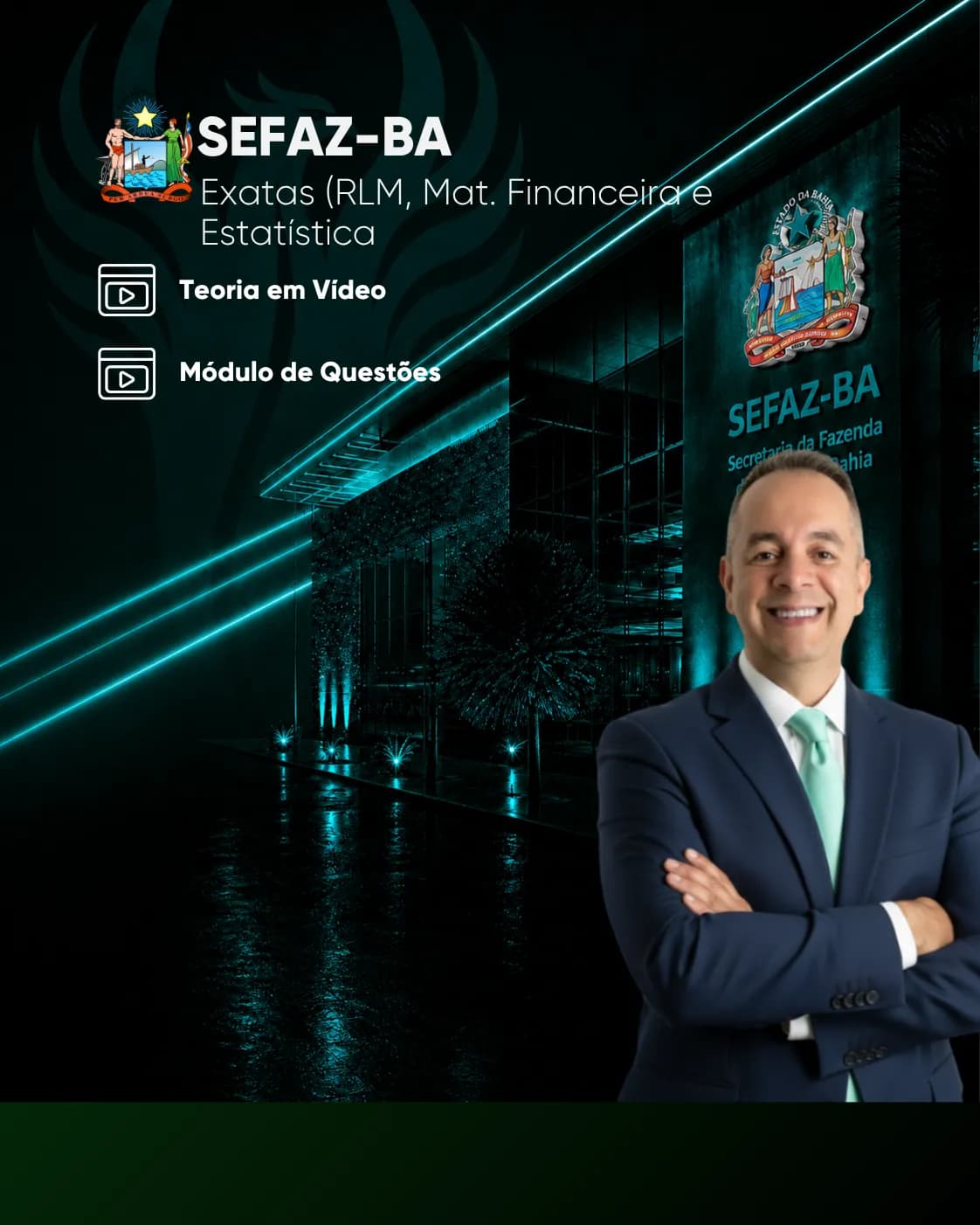 Exatas (RLM, Mat. Financeira e Estatística) da 7 Fontes Concursos