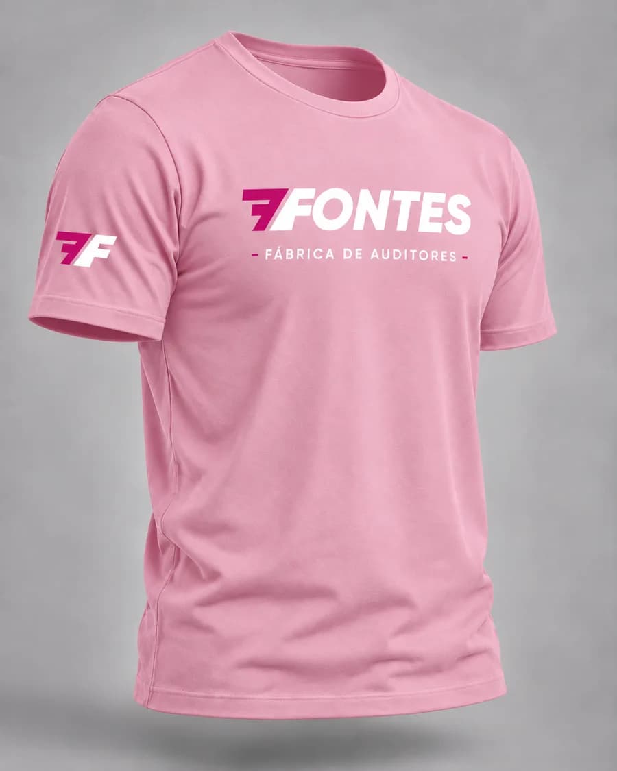 Assinatura 7Fontes, rosa
