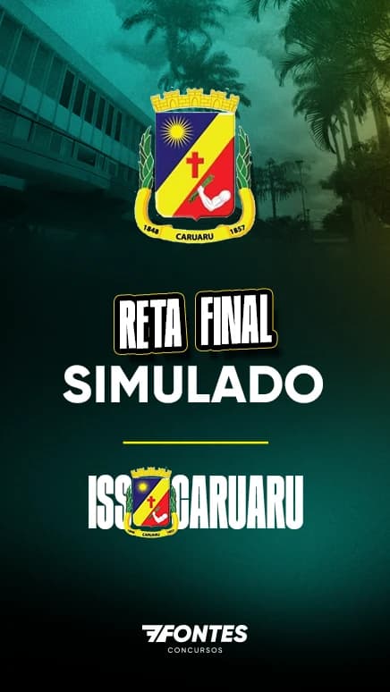 Reta Final ISS Caruaru: Simulado Final, Simulado