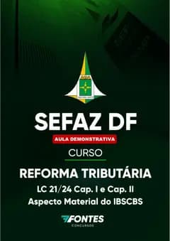 Capa da aula demonstrativa de Reforma Tributária