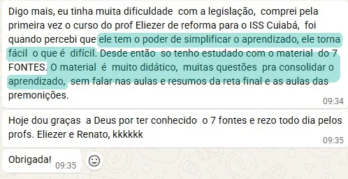 Prof. Eliezer tem o poder de simplificar o aprendizado — WhatsApp