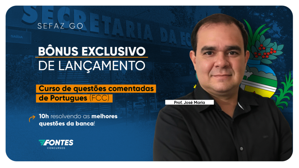 BONUS PORTUGUES FCC SEFAZ GO