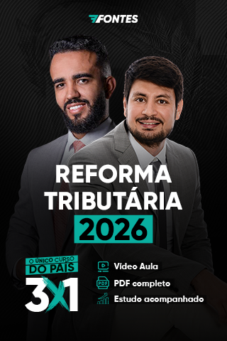 Curso de Reforma Tributária 2026 com videoaulas e PDF completo para concursos da área fiscal